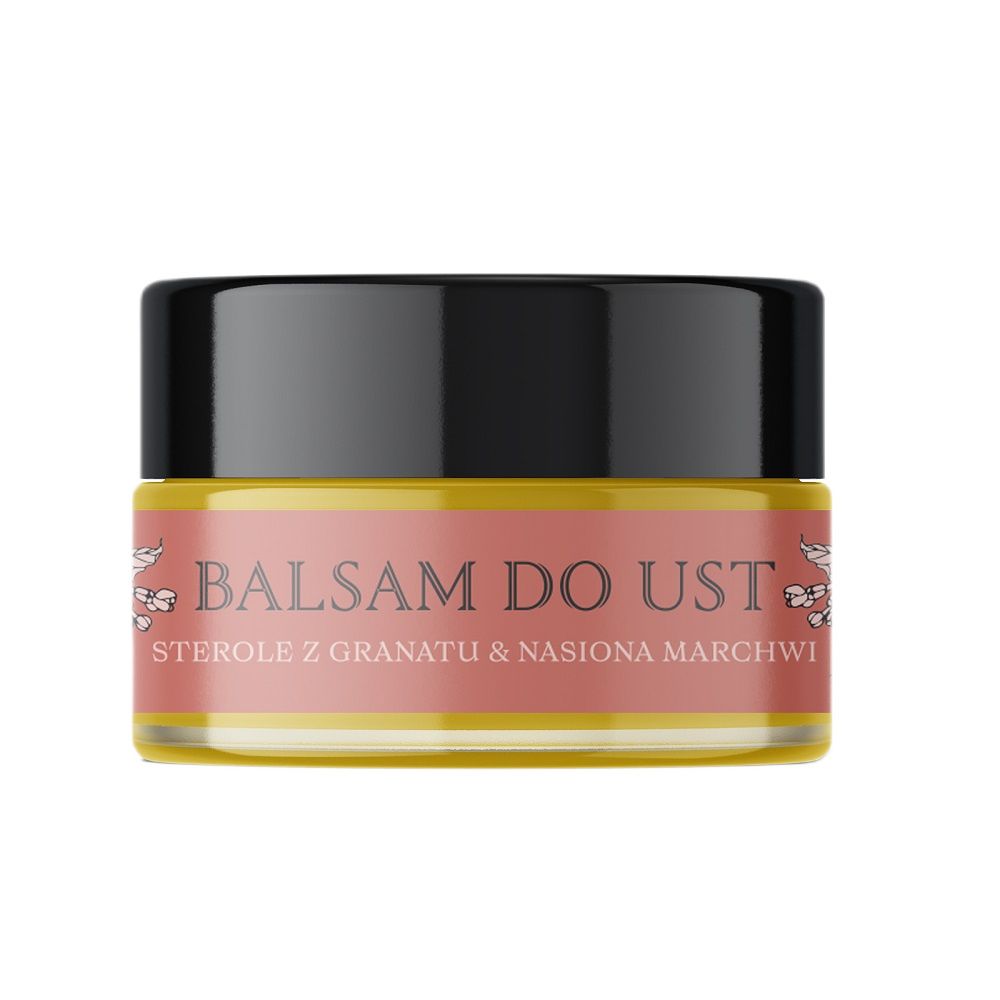 Jozka _Balsam do ust Sterole z Granatu & Nasiona Marchwii 15 ml - Pomadka lub błyszczyk