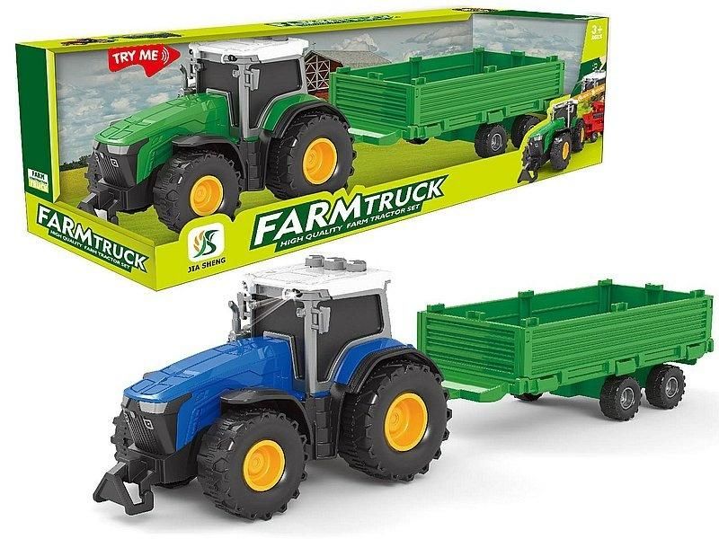Traktor z przyczepą światło dźwięk Mix Adar - model lub pojazd