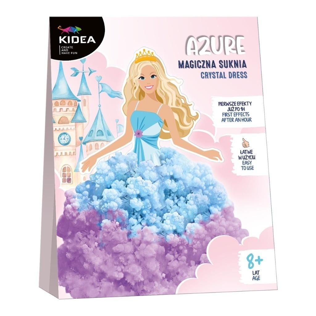 Księżniczka magiczna suknia Azure Kidea Derform - zabawka