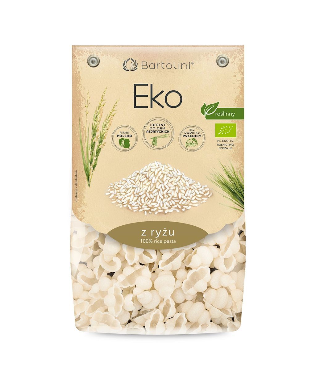Bartolini Makaron (ryżowy) muszelki 250 g bio