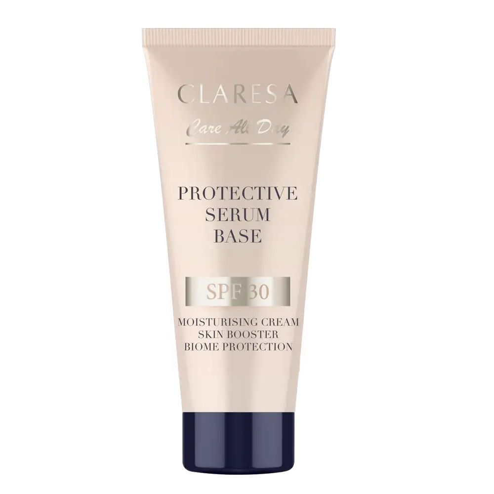Claresa Protective Serum Base nawilżająca serum baza do twarzy z filtrem Spf30 30 ml