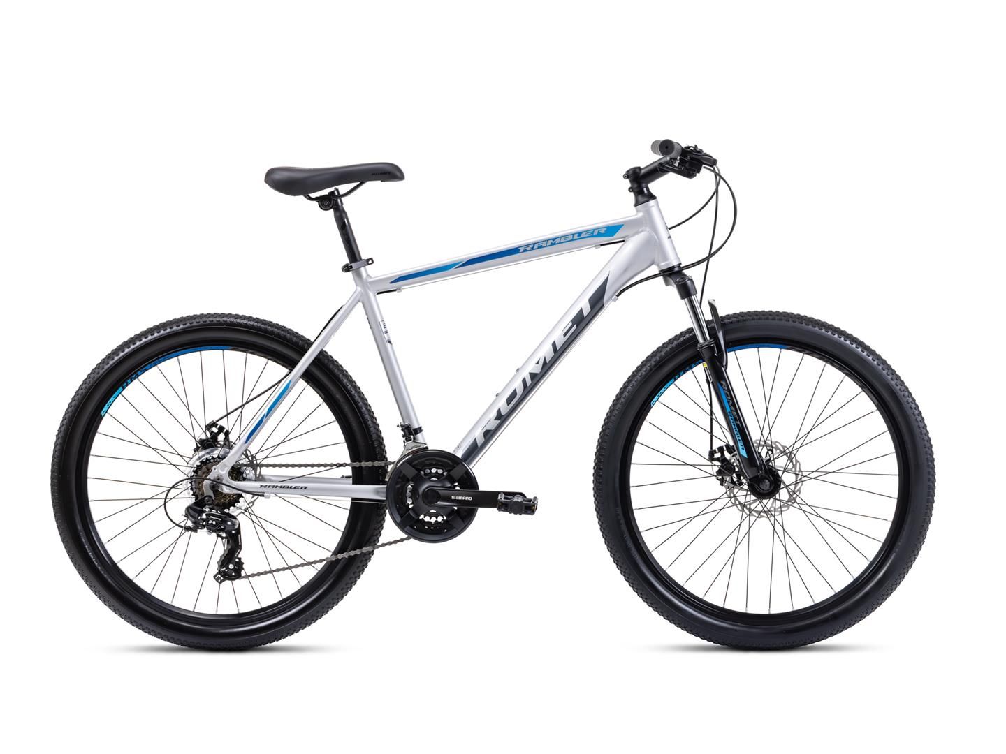 Romet Rower górski Rambler R6.2 2024 srebrno-niebieski 19 L