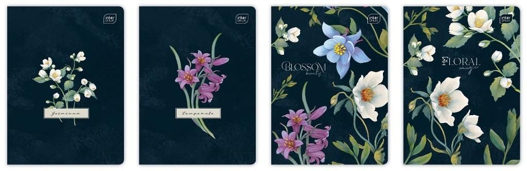 Interdruk Zeszyt A560k kratka M 70g Hybrid Fiori (10szt)