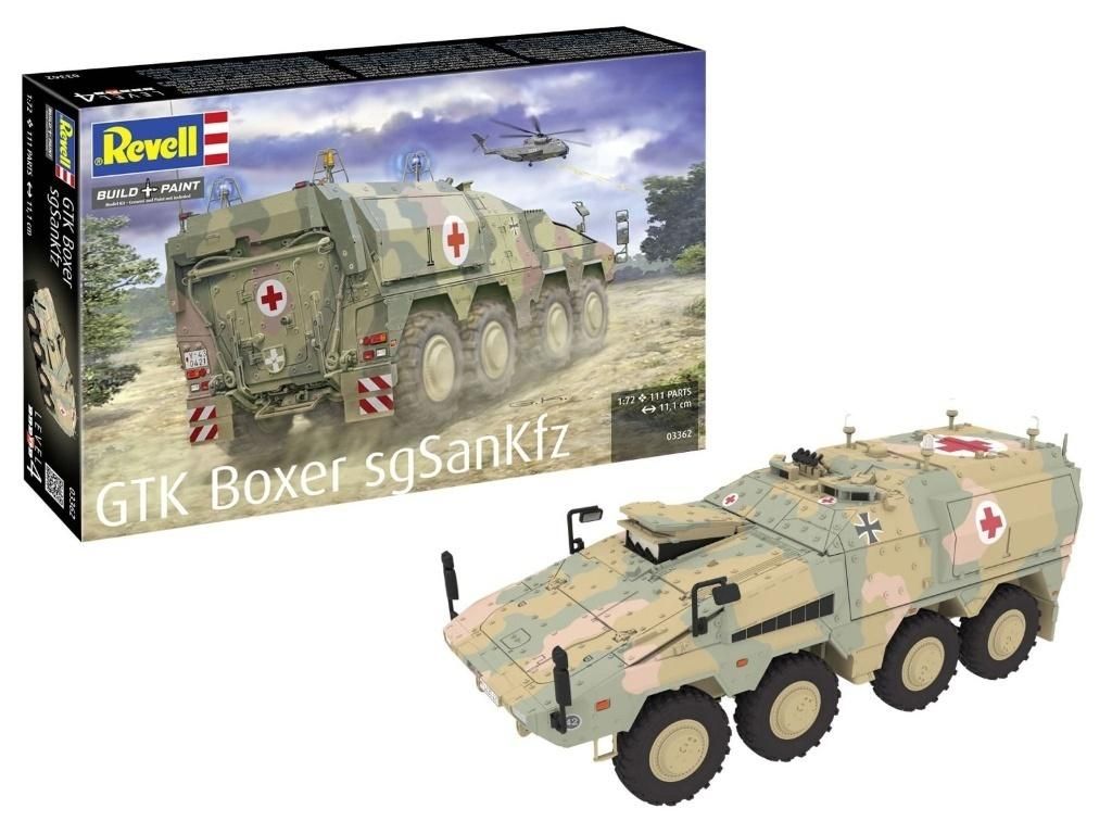 Pojazd medyczny Gtk Boxer sgSanKfz Revell - model lub pojazd