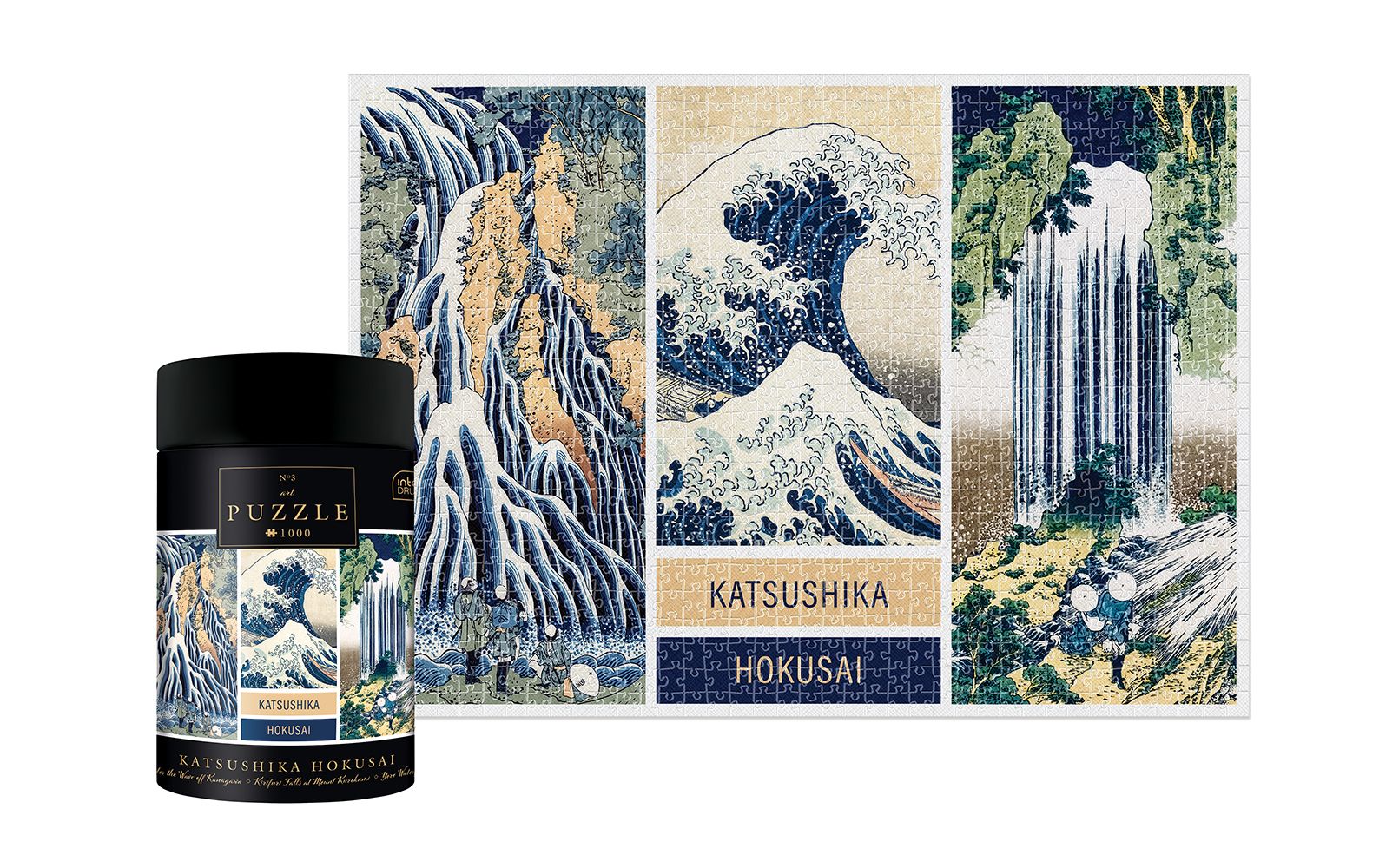 Puzzle 1000 elementów. Art 7 Katsushika Hokusai K008916 - puzzle