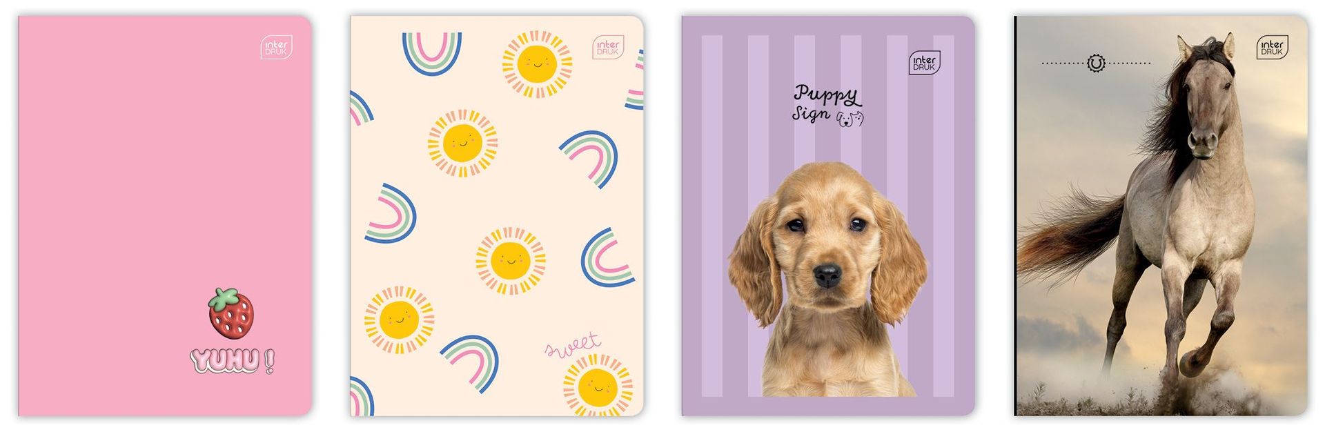 Interdruk Zeszyt w kratkę. A5 32k 70g. Girls