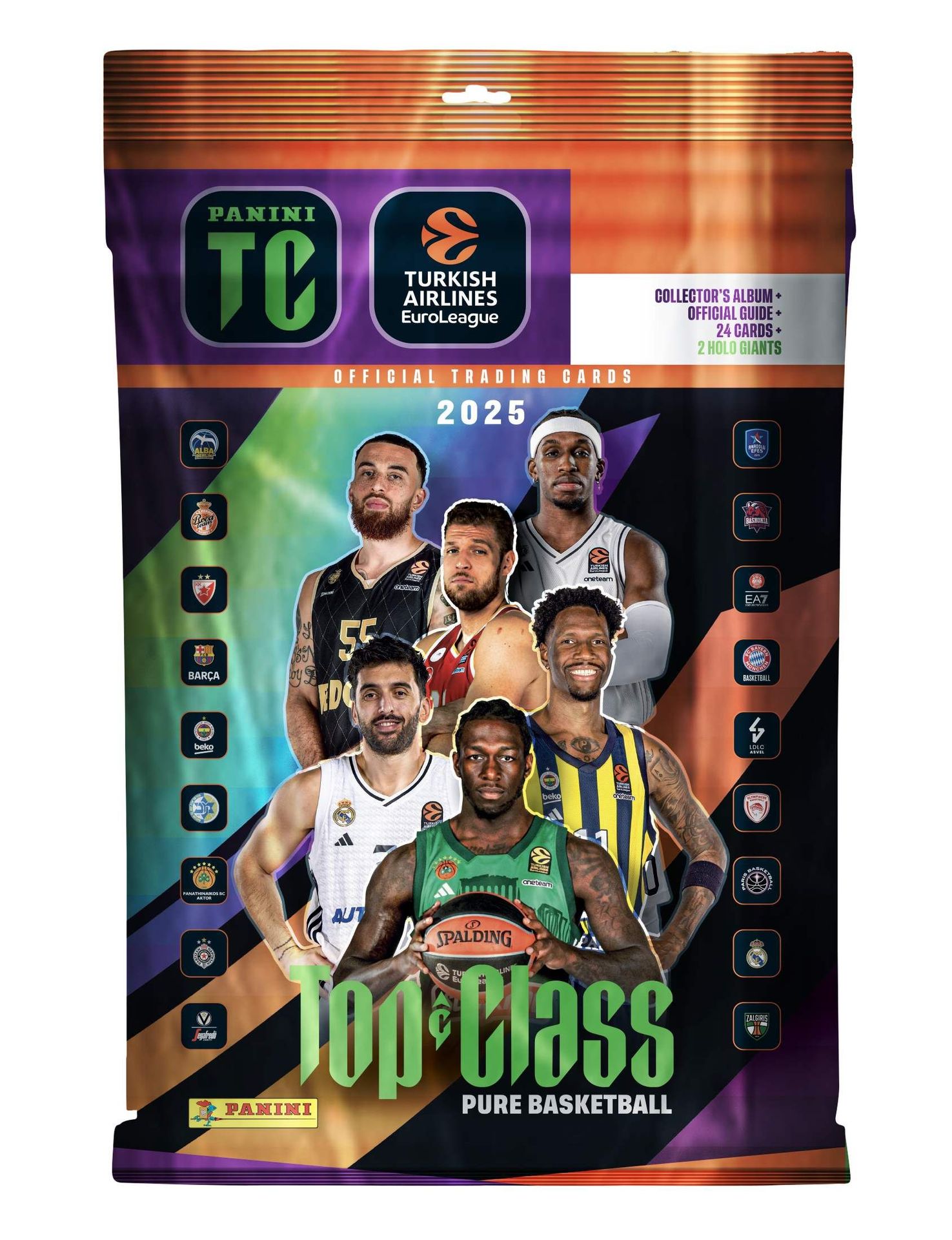 Panini Top Class 2025 Turkish Airlines EuroLeague starter set