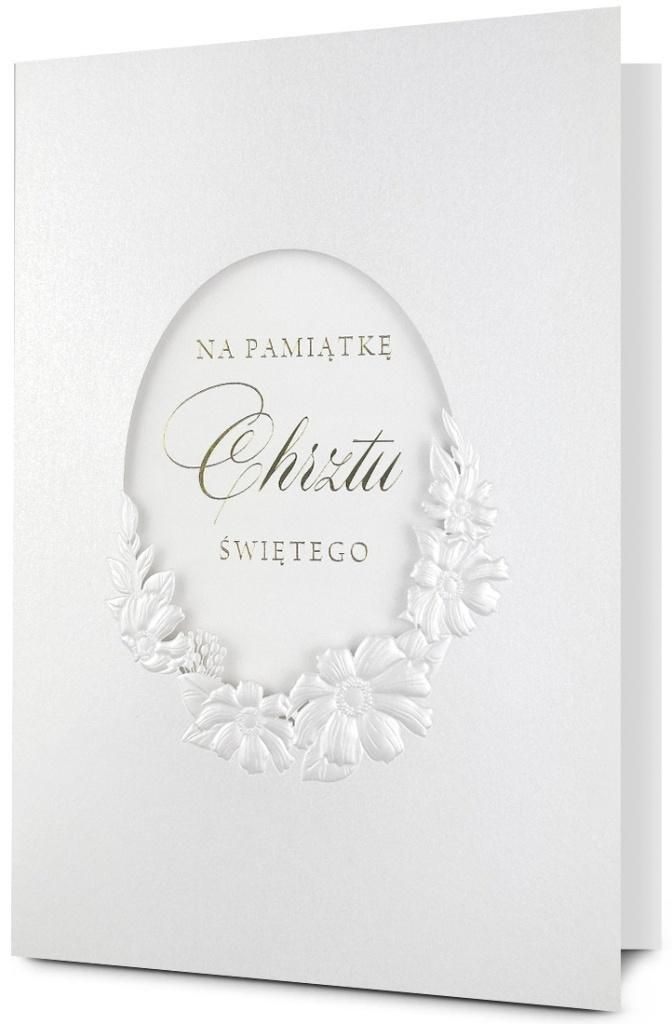Karnet Chrzest - artykuł papierniczy