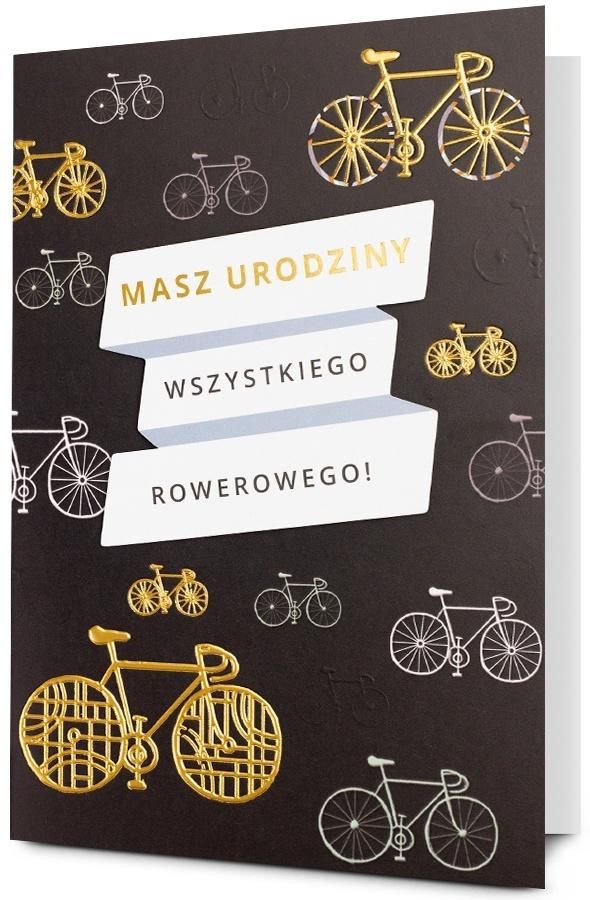 Karnet Urodziny - artykuł papierniczy