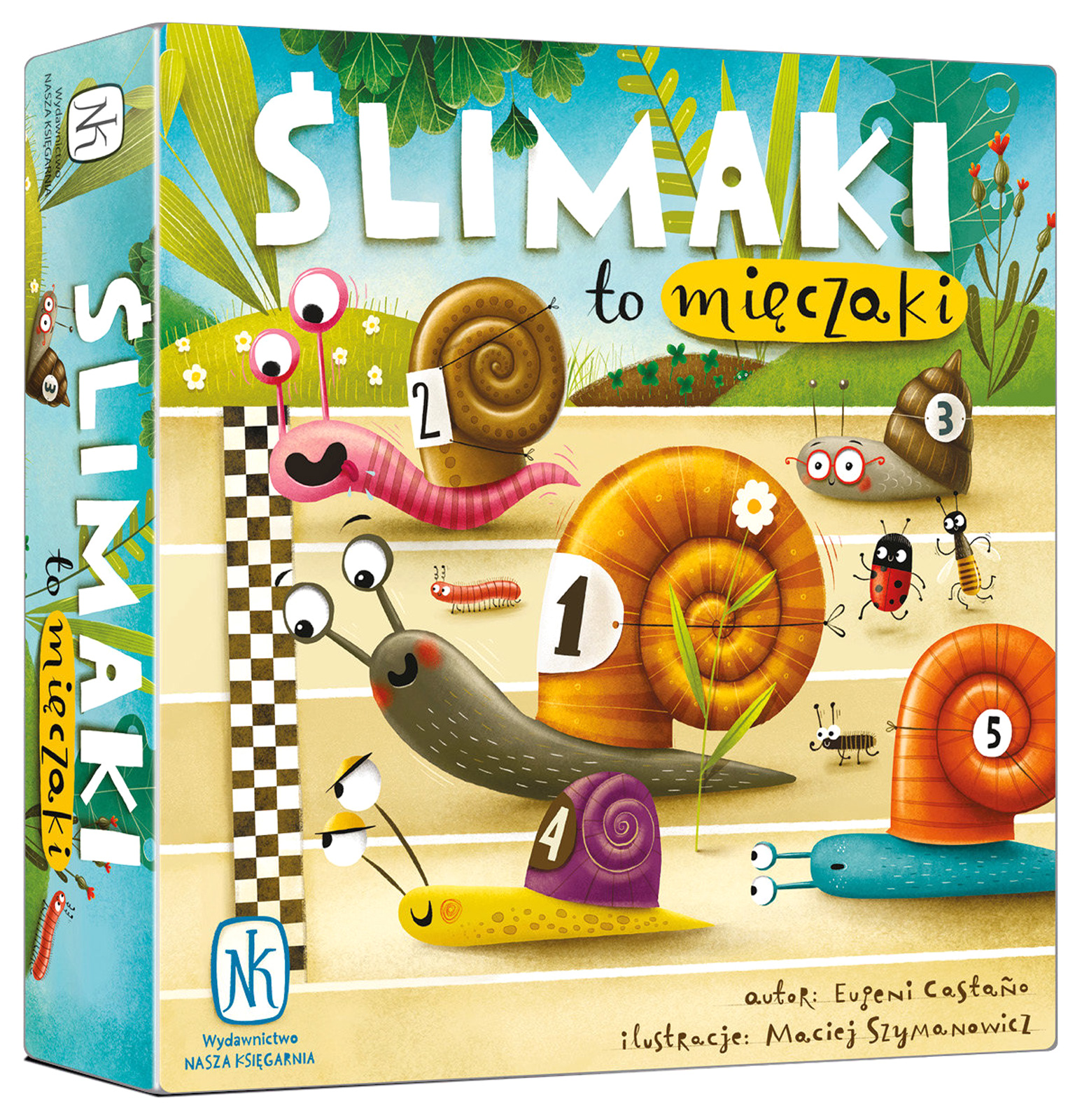 Ślimaki to mięczaki - Eugeni Castano - gra planszowa