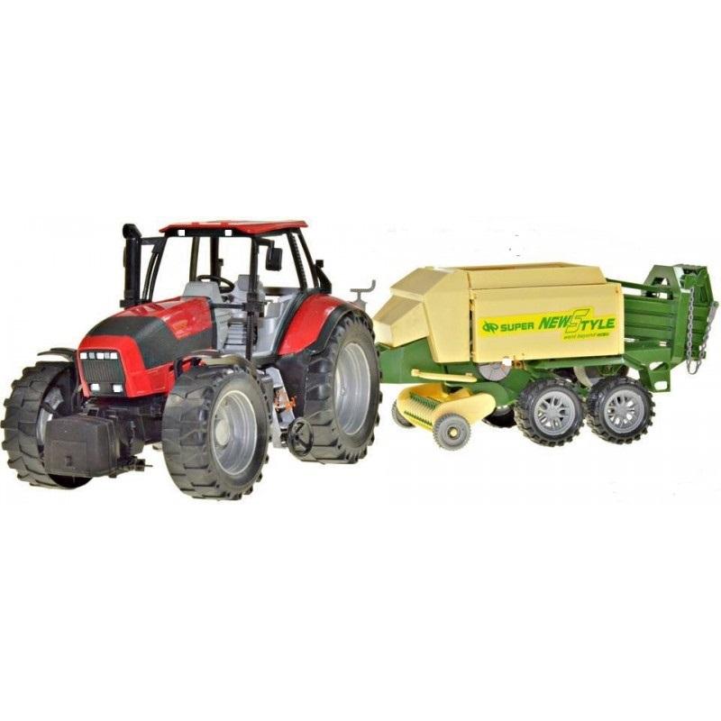 Traktor z maszyną rolniczą Macyszyn Toys - model lub pojazd