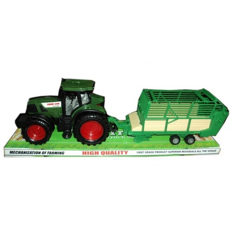 Traktor z maszyną rolniczą Macyszyn Toys - model lub pojazd