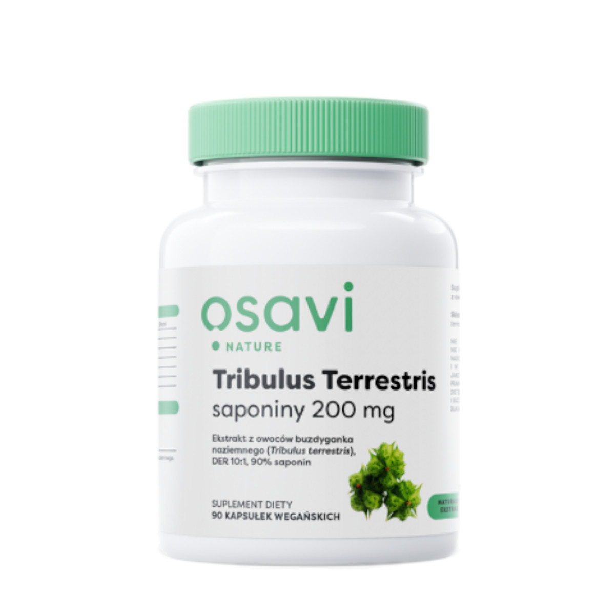 Osavi Tribulus Terrestris (Nature) Saponiny 200 mg - suplement diety 90 kaps. - suplement