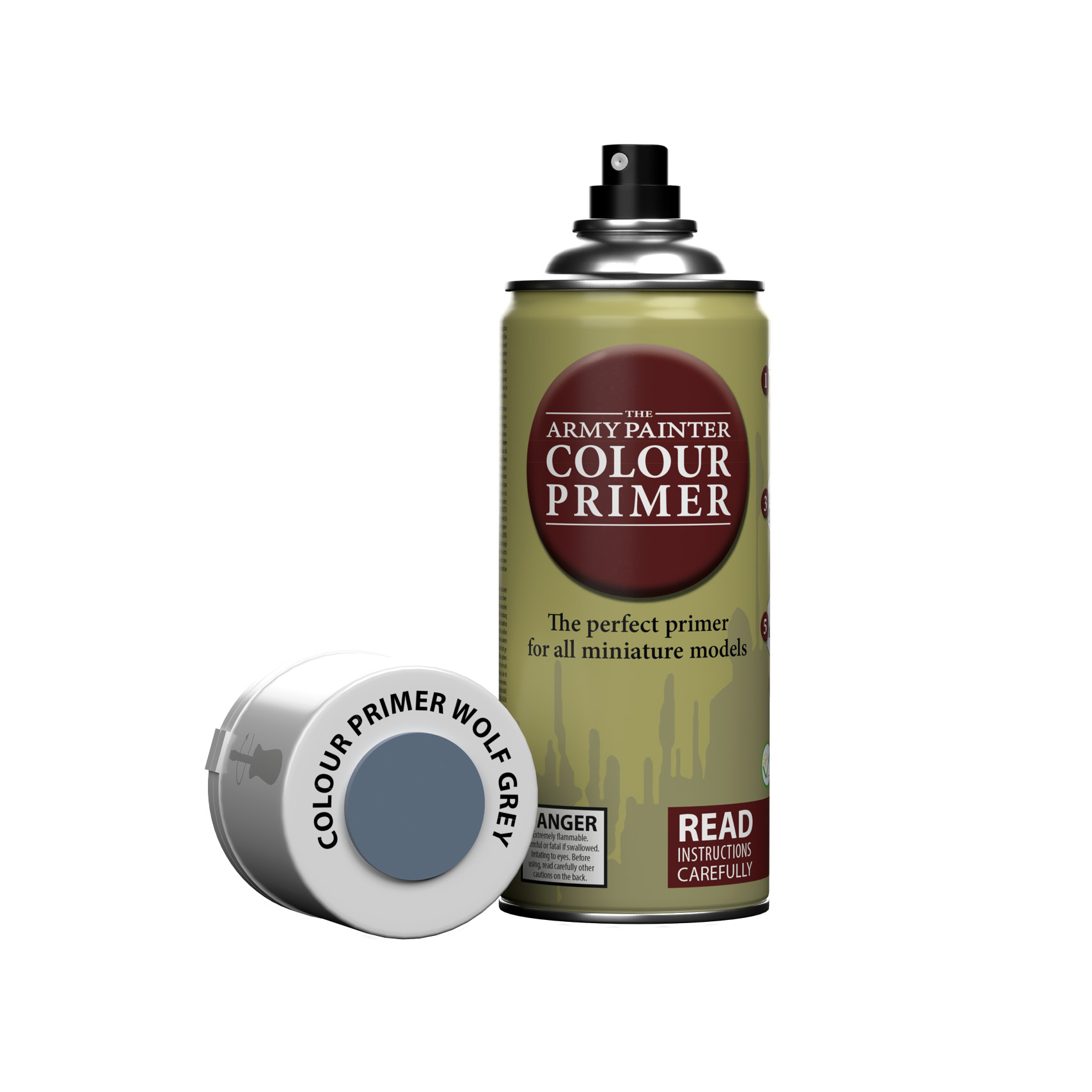 The Army Painter: Colour Primer - Wolf Grey 400ml
