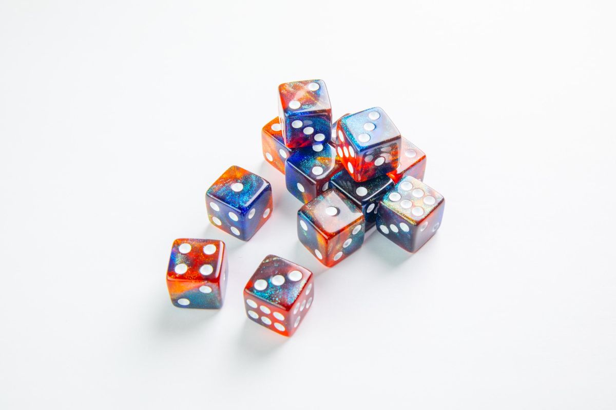 Gamegenic: Galaxy Series - D6 Dice Set - Mars - gra