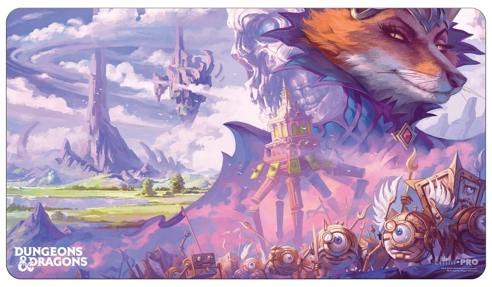 Ultra Pro: Dungeons & Dragons - Planescape - Adventures in the Multiverse - Playmat - Turn of Fortunes Wheel - Standard Cover - gra