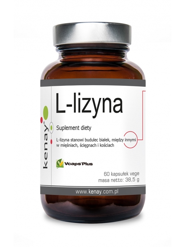 Kenay L- Lizyna Suplement diety 60 kaps. - suplement