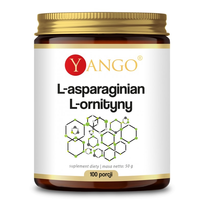 Yango L-asparaginian L-ornityny Suplement diety 50 g - suplement