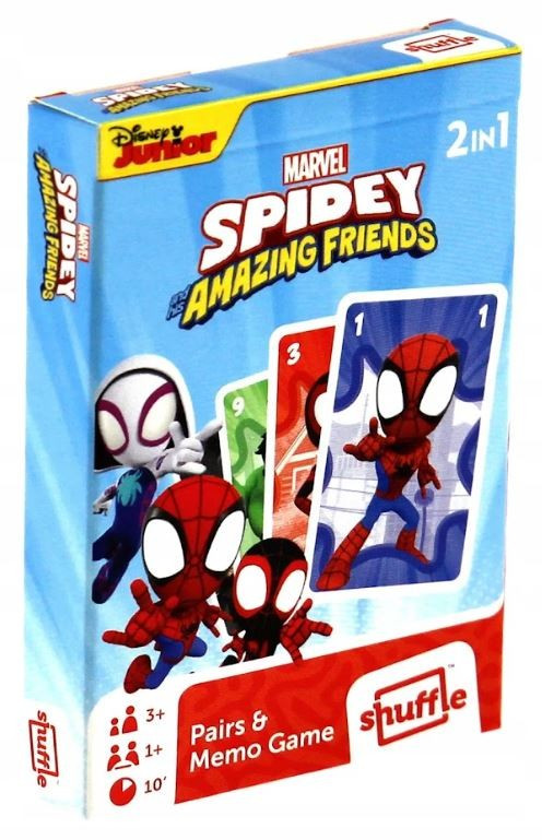 Piotruś i Memo - Spidey Cartamundi - karty