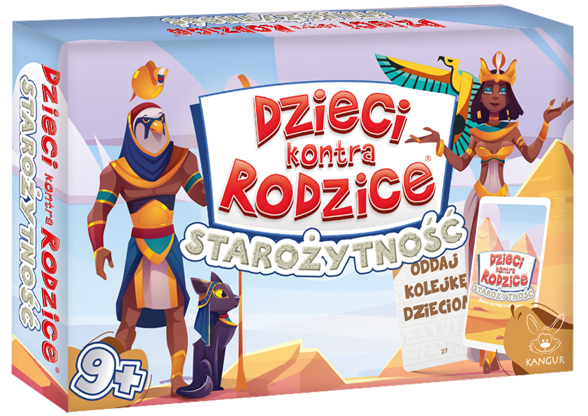 Dzieci kontra Rodzice. Starożytność - gra planszowa