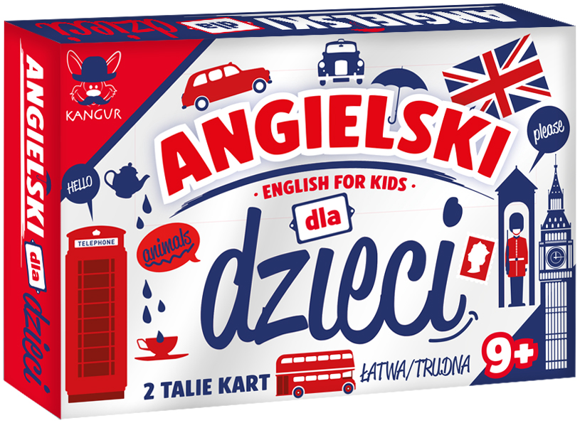 Angielski dla dzieci 9+ - gra planszowa