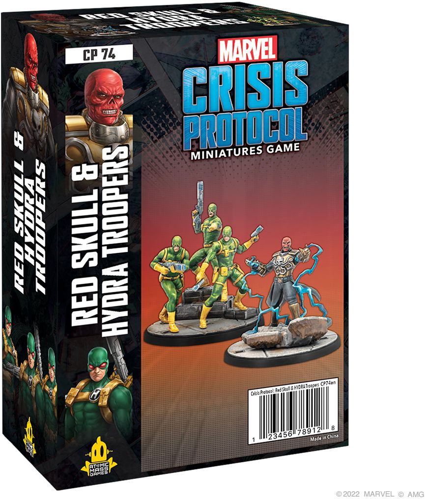 Atomic Mass Games Marvel: Crisis Protocol - Red Skull & Hydra Troops