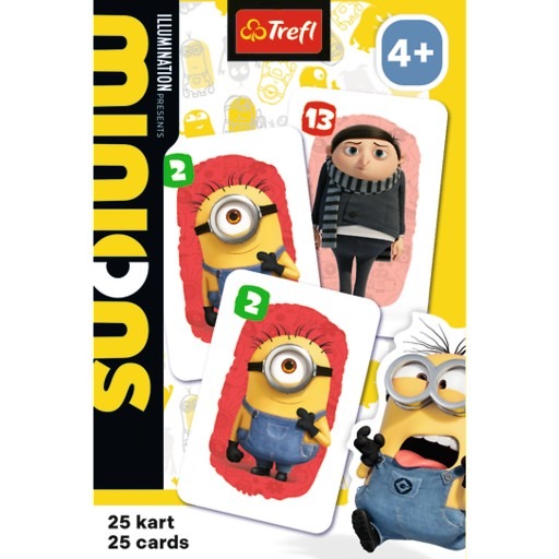 Czarny Piotruś - Minionki Trefl - karty