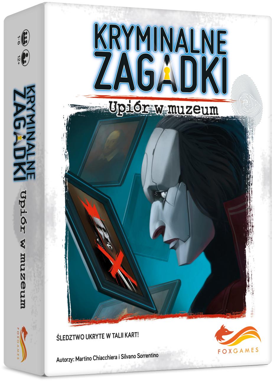 Escape Room. Kryminalne zagadki. Upiór w muzeum FoxGames - Martino Chiacchiera, Silvano Sorrentino - gra