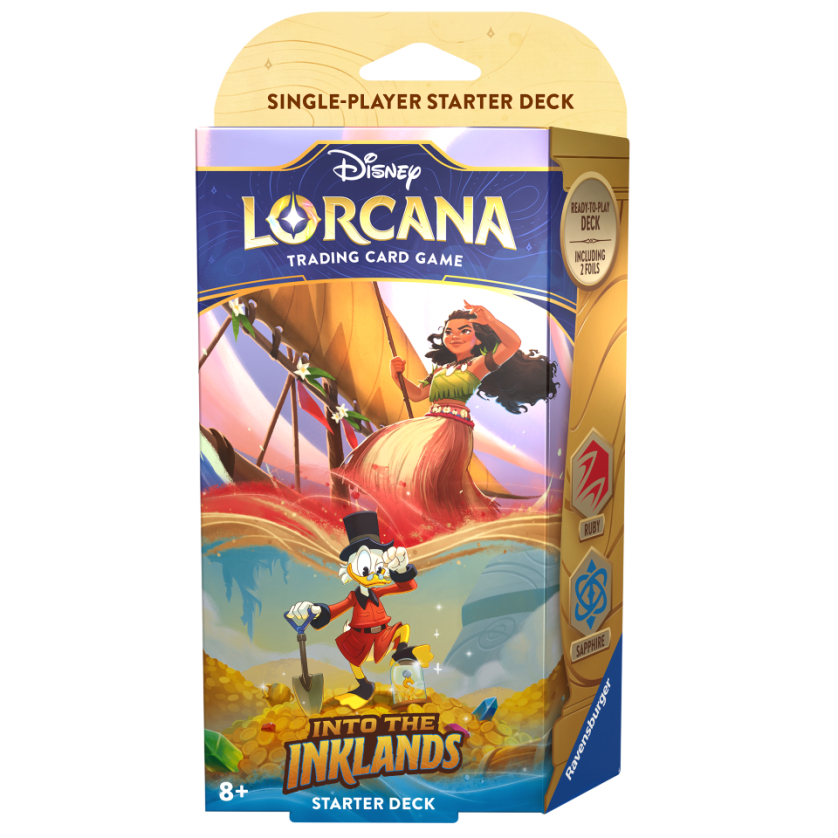 Disney Lorcana Starter Set single unit B - karty