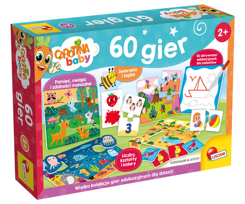 Carotina Baby 60 gier - gra planszowa