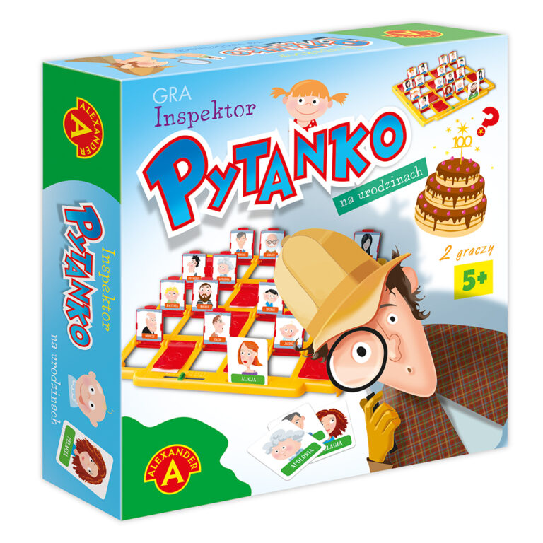 Inspektor Pytanko - Na urodzinach - gra planszowa