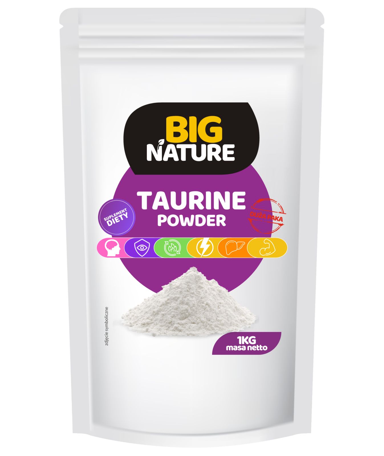 Big Nature Tauryna Suplement diety 1 kg - suplement