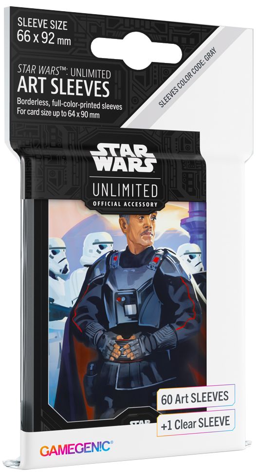 Gamegenic: Star Wars Unlimited - Art Sleeves - Moff Gideon - gra