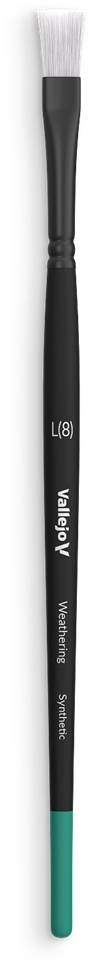 Vallejo: B09003 - Weathering - Flat Brush - Synthetic L