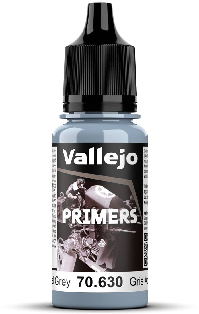 Vallejo: 70.630 - Primers - Steel Grey