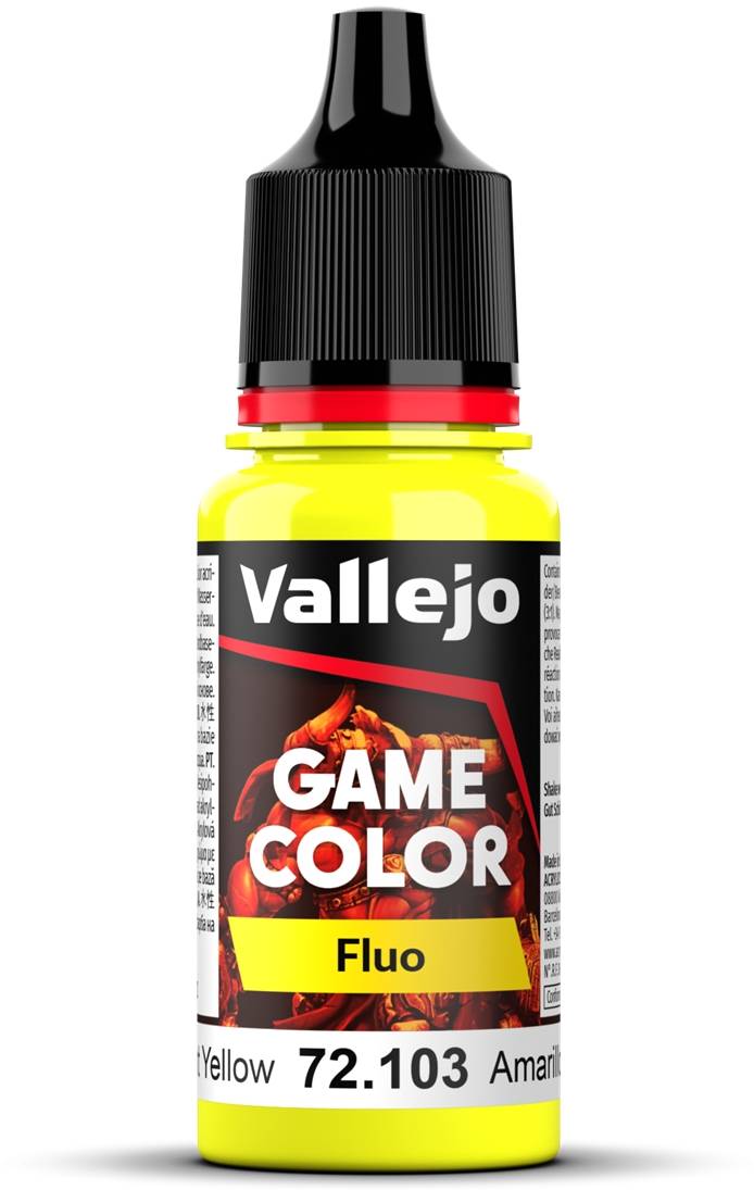 Vallejo: 72.103 - Game Color - Fluo - Yellow