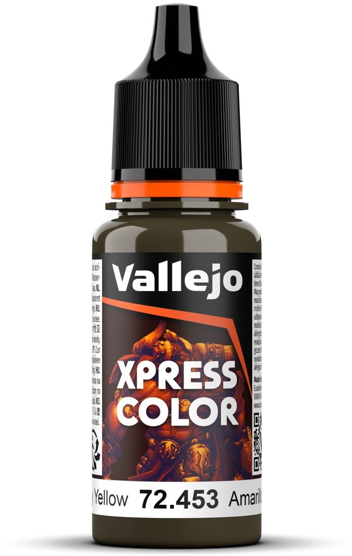 Vallejo: 72.453 - Xpress Color - Military Yellow