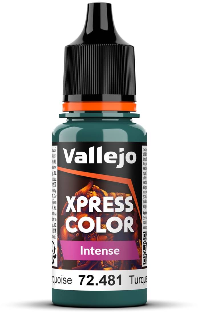 Vallejo: 72.481 - Xpress Color Intense - Heretic Turquoise