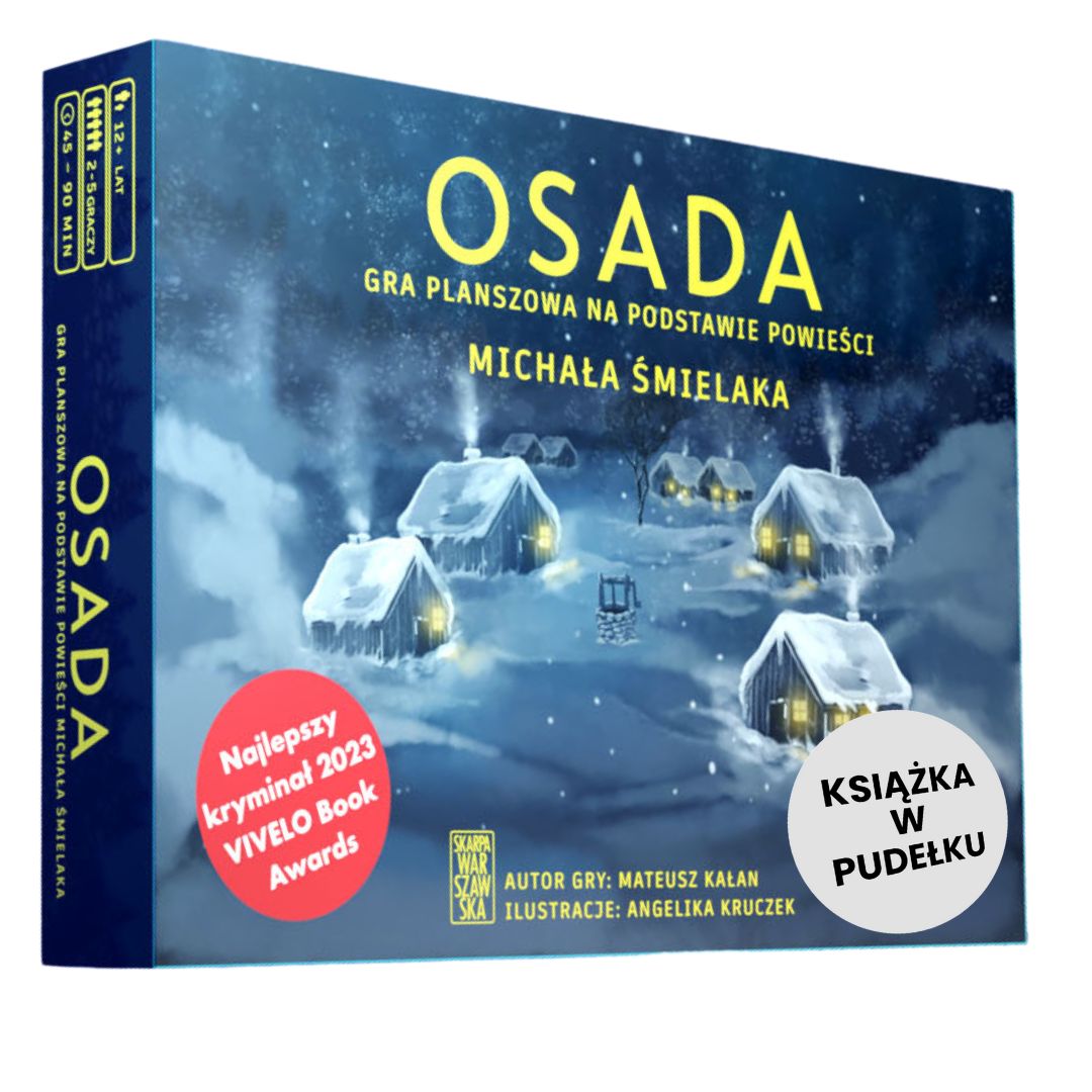 Osada. Gra planszowa na podstawie powieści Michała Śmielaka - Michał Śmielak, Mateusz Kałan - gra planszowa