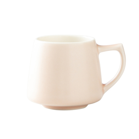 Origami Filiżanka ceramiczna Aroma Matowy różowy 200 ml - kubek