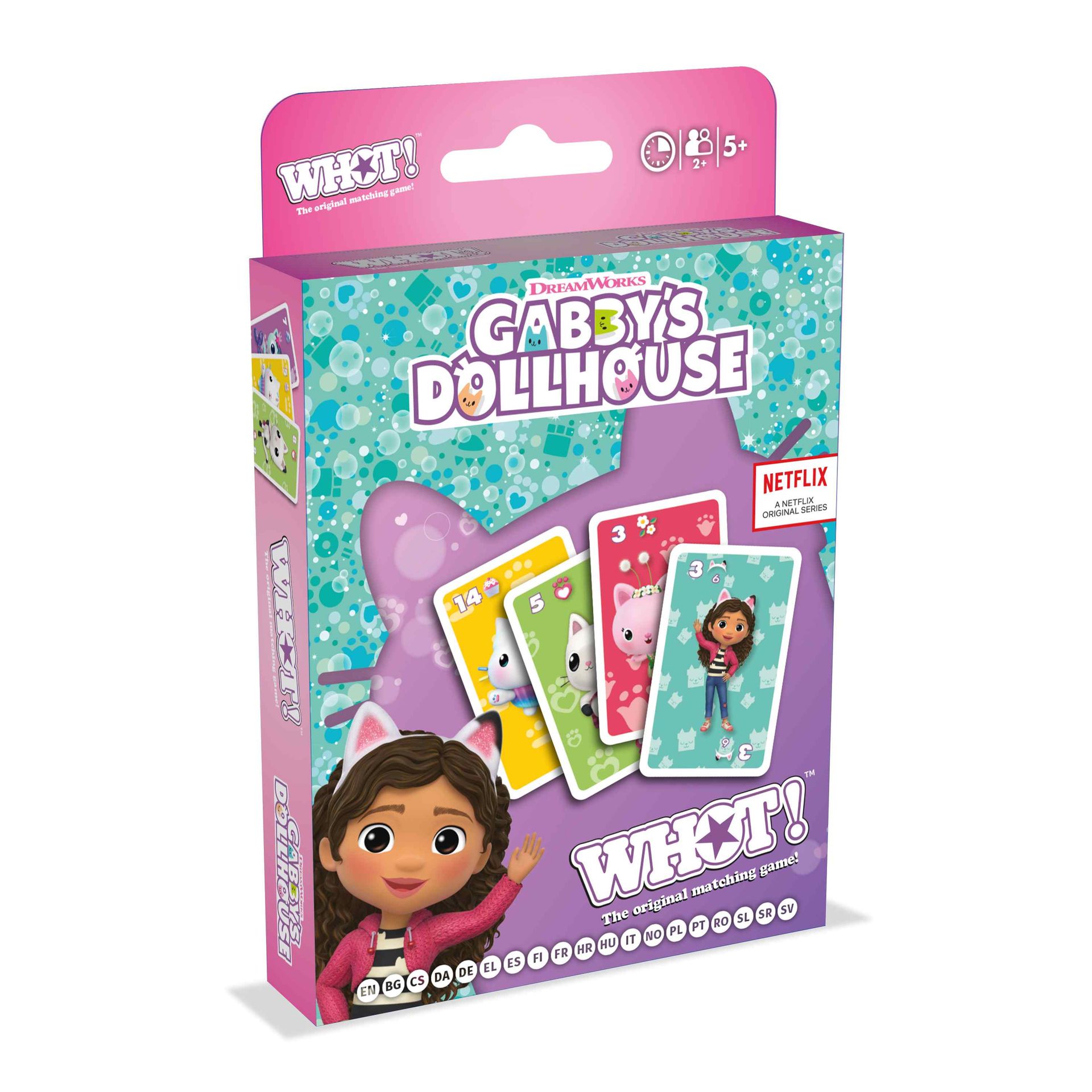 WHOT! Gabby's Dollhouse - gra planszowa