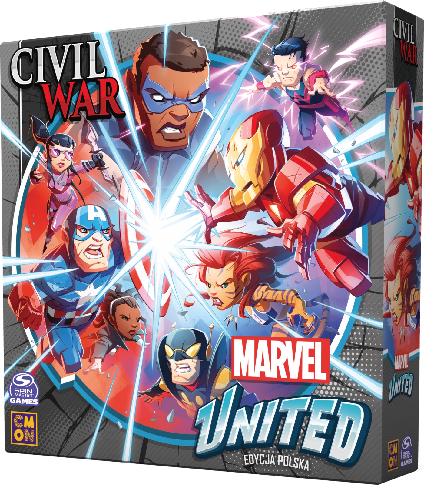 Marvel United: Civil War. Rozszerzenie Portal Games - gra