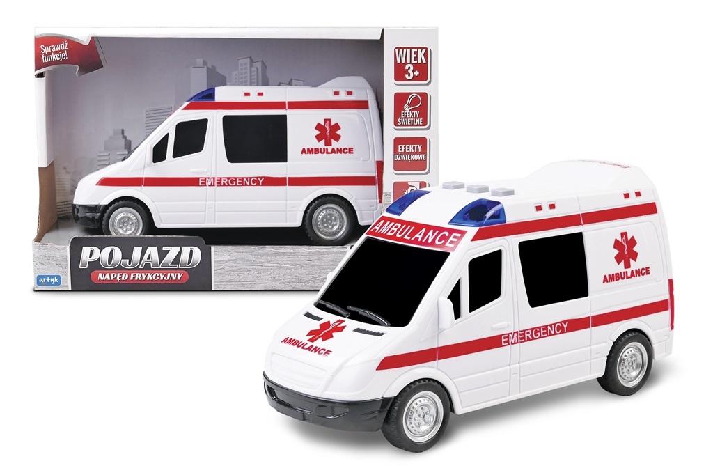 Pojazd Toys for Boys Karetka Pogotowia z napędem Artyk - model lub pojazd