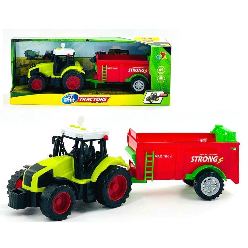 Traktor ze światłem i dźwiękiem Macyszyn Toys - model lub pojazd
