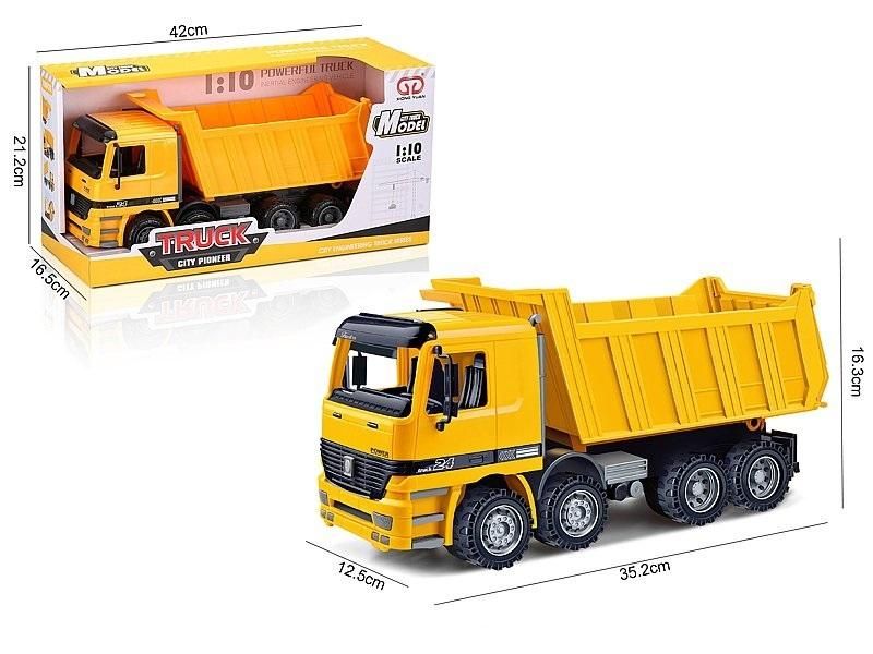 Ciężarówka żółta Adar - model lub pojazd