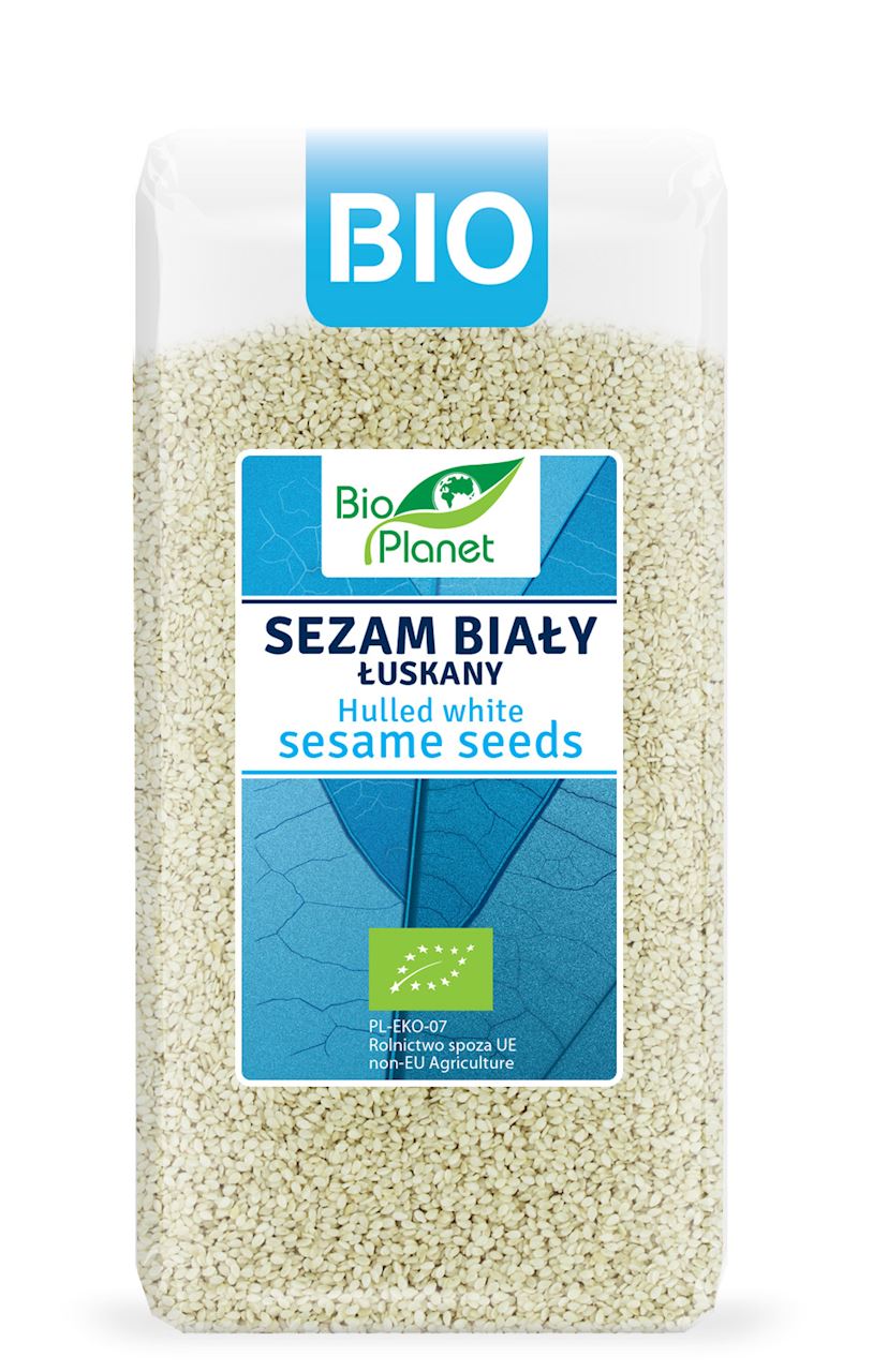 Bio Planet Sezam biały łuskany 200 g Bio - żywność