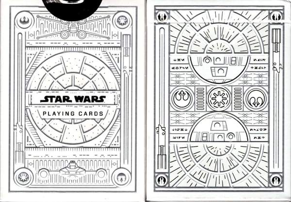Star Wars Silver Light, karty do gry Theory11 - gra