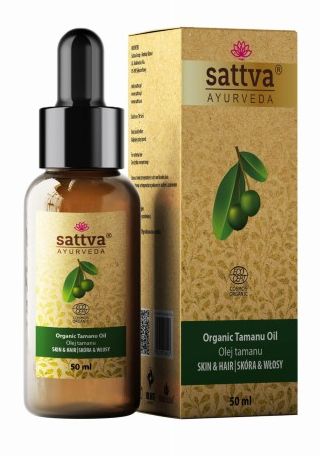 Sattva Olej do ciała i włosów tamanu eco 50 ml - olej kosmetyczny