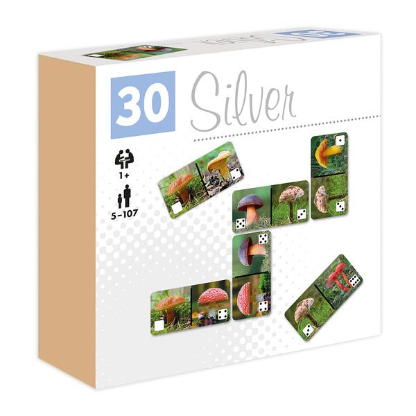Domino grzyby Silver Alex - gra planszowa