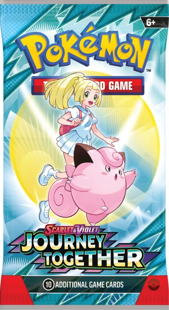 Pokémon TCG: Scarlet & Violet - Journey Together - Booster mix - karty